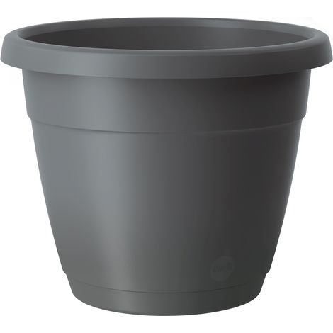 Poétic MY CITY GARDEN Blumenkübel Granit rund Ø 39,6 cm - Kunststoff