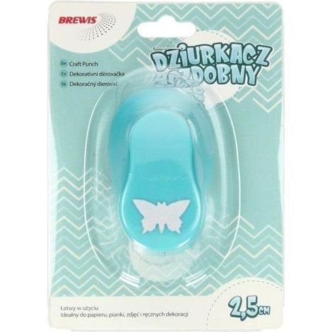 Dekorative Stanze – Schmetterling 2,5 cm, gemischt