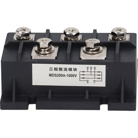 Pont redresseur triphasé 1600 V 200 A à 5 diodes pour charge PWM (1/5)