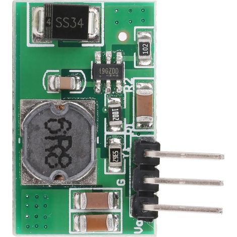 Module convertisseur abaisseur DC-DC 2A 1,4MHz, carte développement MCU, régulateur buck 3,3V pour alimentation électronique, platine PCB compacte. (1/5)