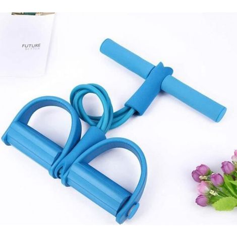 Bandes de résistance Multifonction pour Exercices de Jambes - - Accessoire de sport pour Fitness - Bleu (1/4)