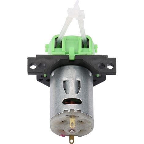 Pompe doseuse DIY à tube péristaltique pour analyse chimique en laboratoire d'aquarium (verte 12 V 13) (1/5)