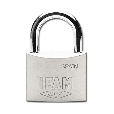 Candado de Acero Inoxidable IFAM AN 40 con Llaves Iguales 084005