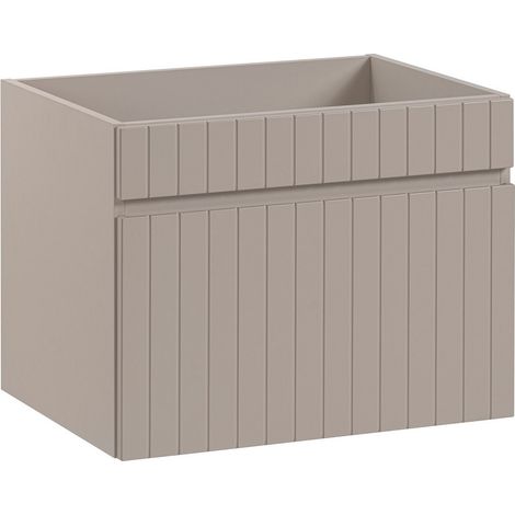 Meuble sous lavabo de salle de bain AREA CACHEMIRE L.60 - H.46 - P.45,6 (1/4)