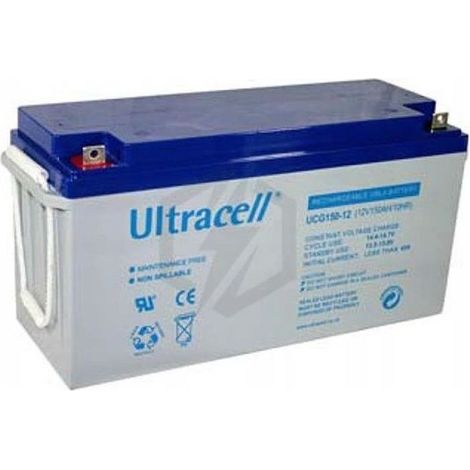 Batterie GEL camping car bateau 12v 150ah UCG150-12 Ultracell sans entretien