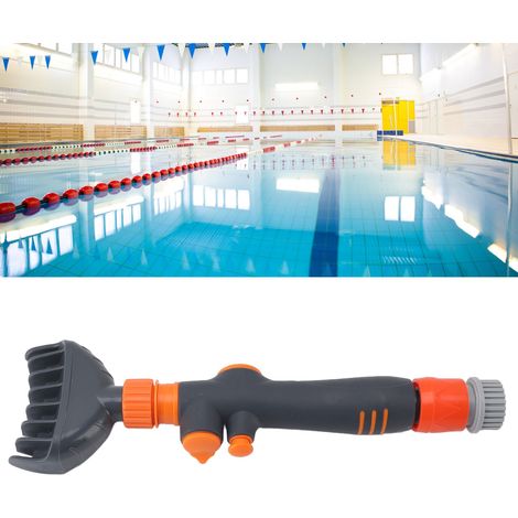 Pistolet de Nettoyage PVC pour Filtres de Spa/Piscine, 28.5 cm, avec Connecteur, Réutilisable et Maniable (1/5)