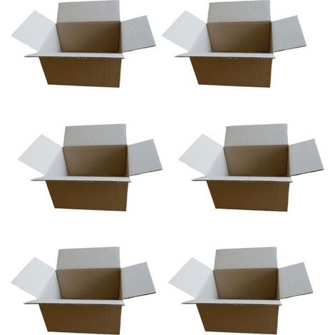 12 petits cartons d'emballage 16 x 12 x 11 cm (1/3)
