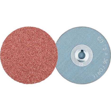 PFERD TOOLS COMBIDISC Korund Schleifblatt CD Ø 75 mm A36 FORTE für hohen Abtrag 50 Stk (1/4)