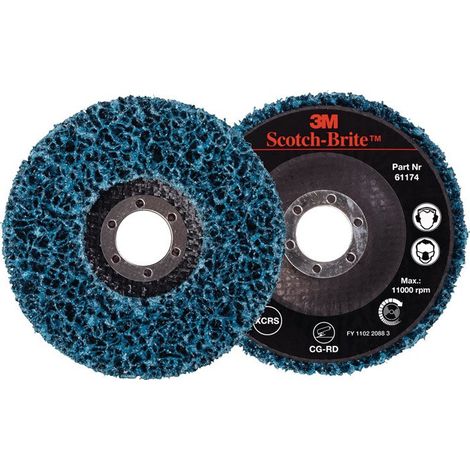Disque de nettoyage grossier CG-RD D.115x22 mm extra grossier perçage 22,23 mm 3 (Par 10)