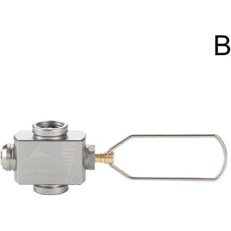 Camping-Gasadapter zum Anschluss von Kochern an Gaskartuschen