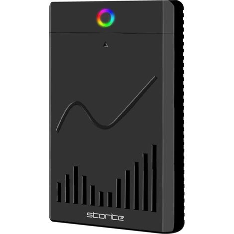 Disque Dur Externe Portable 500 Go, 2,5 Pouces, USB-C pour PC - Noir (1/5)