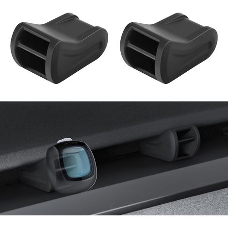 Zwei Lufterfrischer-Adapter für die Lüftungsschlitze des Tesla Model 3 (2017-2023) und Model Y (2020-2025) (Lufterfrischer nicht im Lieferumfang enthalten).
