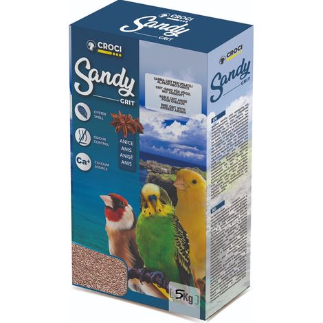 CROCI SABBIA VOLATILI CON GRIT 5 kg (1/3)