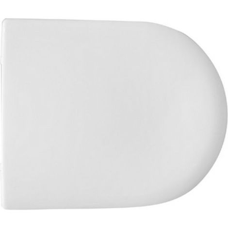 SEDILE WC PER VASO FILO MURO COMPACT Bianco