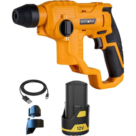 12V Akku-Bohrhammer SDS+