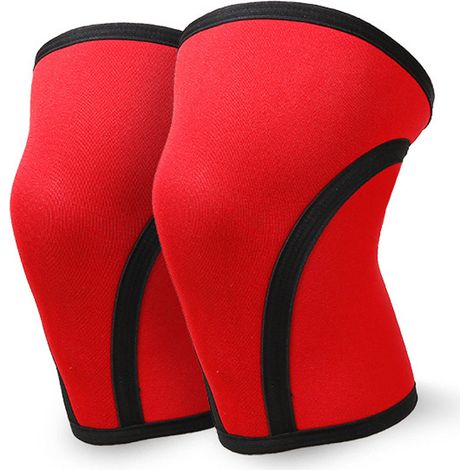 Genouilleres - Compression Pour Sport Et Fitness - Protection Du Genou Pendant La Musculation Et Les Squats - Par Paire (1/5)