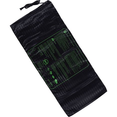 Tapis chauffant pour semis, tapis chauffant pour plantes, tapis chauffant de germination hydroponique en silicone, accélérateur de chaleur, prise US 110 V (1/5)