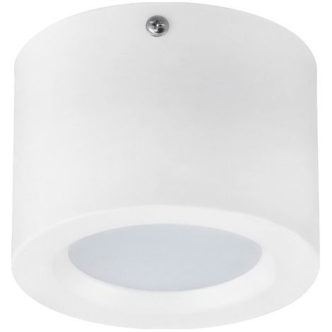 Plafonnier LED rond blanc 5W 4200K (1/5)
