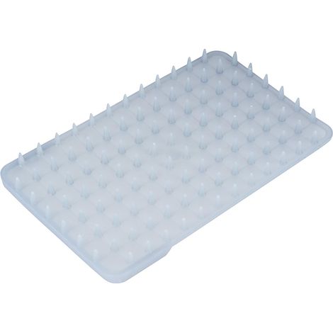 Tapis Spécial Isolant pour Poser le Fer Chaud, 3cm x 13.5cm x 23.7cm, Tapis Isolant en Silicone, Thermo-Résistant, Convient à tous les Produits et à tous les Fers à Repasser dans le Marché (1/5)