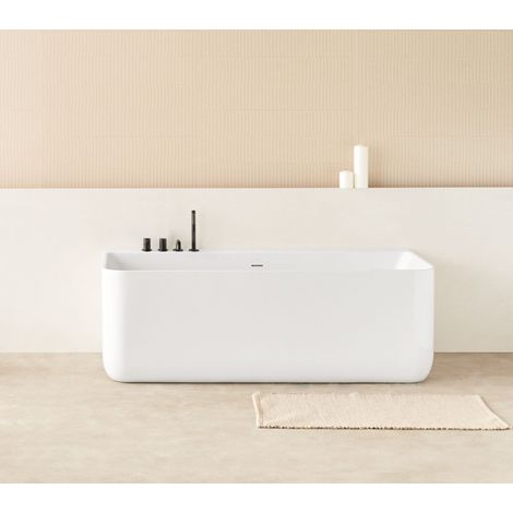 SANYCCES TRENTO MURO Bañera Exenta Blanco Brillo - ref: BN136175080WG (1/2)
