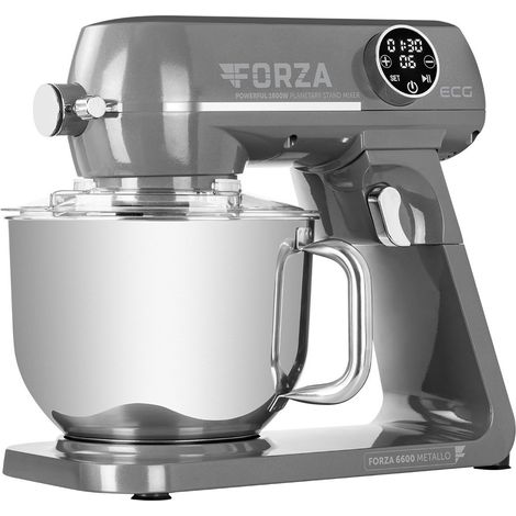 Robot da cucina ecg forza 6600 metallo scuro 1800 W 6,5 L (1/3)