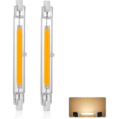 R7S 118 mm 30 W dimmbare LED-Lampen, warmweiß 3000 K 3000 lm, linear, ersetzen 300-W-Glühbirnen (220 V) (1/4)