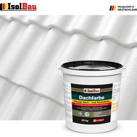 IsolBau Dachfarbe Weiß 20 kg (1/5)