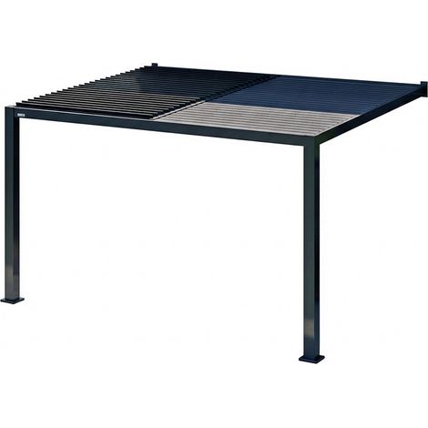 Sojag Hana 1013 couverture de terrasse en aluminium avec toit à