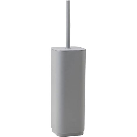 PORTA SCOPINO WC DA APPOGGIO IN RESINE TERMOPLASTICHE RICICLATE MODELLO EKOPLA' - DIM. CM (LXPXH): 9X9X38,8 - GRIGIO  - GDY