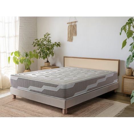 Matelas latex 105X190 ORGANIC NATURA Epaisseur 27 CM, Latex naturel et Ressorts ensachés