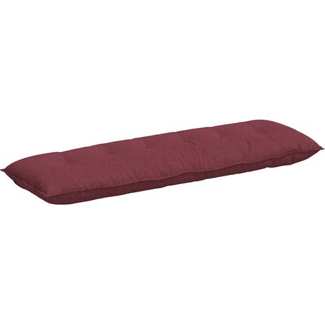 Coussin de Dos Bordeaux 160 x 19 x 50 cm tissu (1/5)