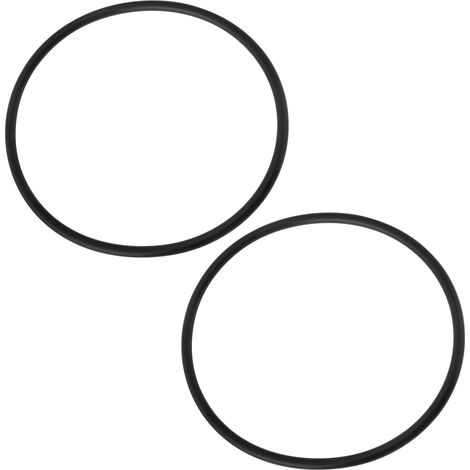 Filtre à Sable Passoire Couvercle Joint Torique Garniture Étanchéité Œillets P6563 Compatible avec 1000 1200 1500 125 x 115 x 5 mm Noir (1/5)