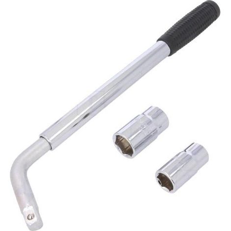 Cle Demonte Roue - Douilles 17mm 19mm 21mm et 23mm