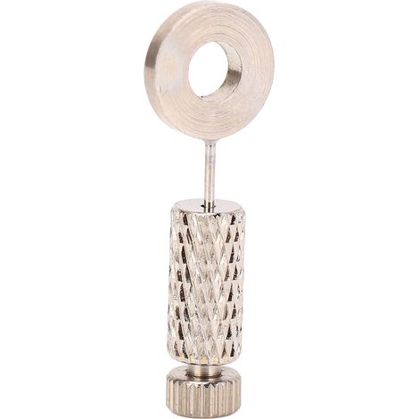 Ledernaht-Positionsnadel, Lederhandwerk, Verriegelungsstift, Handwerksnaht, Fixiertes Handnähwerkzeug, Lang 6-12 mm (silber) (1/5)