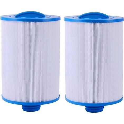 Pack of 2 Jacuzzi Filter Cartridges, for Spas, Unicel 6CH-940, Pleatco PWW50P3, Waterway Front Access Skimmer and Filbur FC-0359, TRIMEC (1/4)