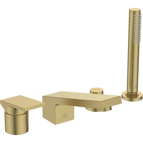 Ideal Standard Extra Mezclador de bañera de 4 orificios con ducha (1/2)