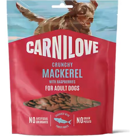 Carnilove Friandise croustillante pour chien - Maquereau Framboise 200g (1/5)