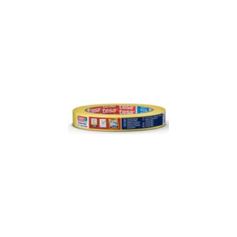 Nastro giallo 50m x 50mm per mascheratura di precisione su tutte le superfici TESA - 04334-00004-00