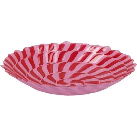 Centrotavola in vetro Lush Red 30 cm (1/3)