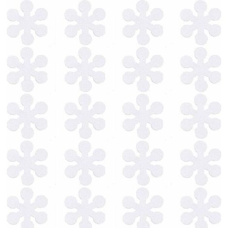 Lot de 20 autocollants antidérapants en matière souple, adaptés aux baignoires, escaliers et salles de douche - 10 cm