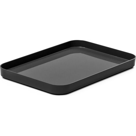 Couvercle de Rangement Medium M, Boîte Compacte Plastique Gris, Empilable, Cuisine Jouet (1/5)