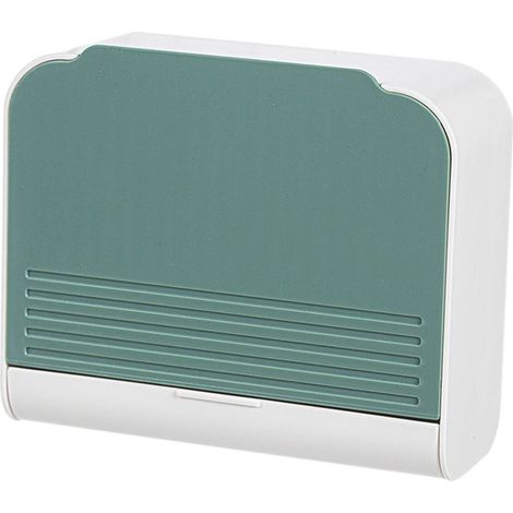 Small Storage Box With Lid Flip Over Soap Box Wall Mounted Non Perforated Bathroom With Lid Wall Suction Cup Fertilizer Soap Rack (1/5)