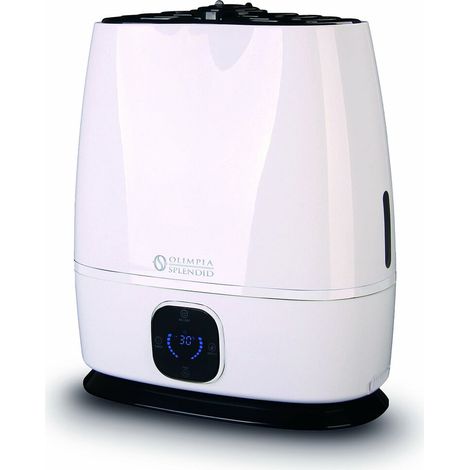 Olimpia Splendid LIMPIA 6 humidificador Ultrasónica 6 L Negro, Blanco (1/4)