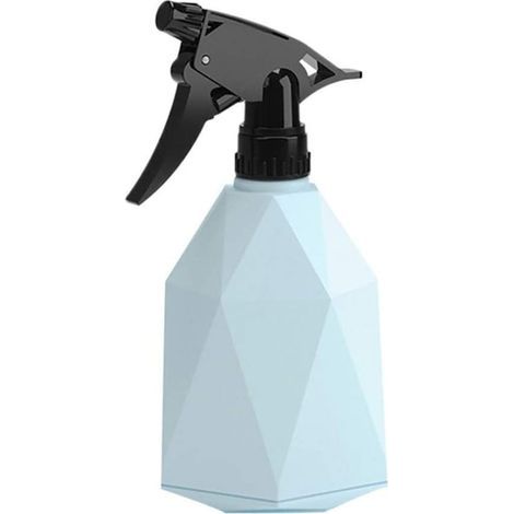 1 x 600 ml PP-Kunststoff-Sprühflasche mit verstellbarer geometrischer Düse und rutschfestem Design für Garten, Wohnzimmer und Haushalt (1/5)