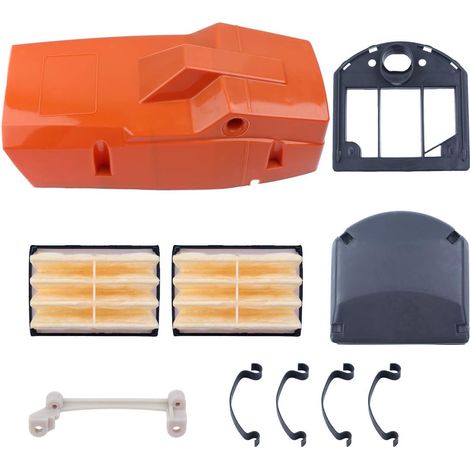 Kit de clips de couvre-support de filtre à air pour cylindre de moteur, compatible avec tronçonneuse Husqvarna 268 272, pièces de moteur (1/5)