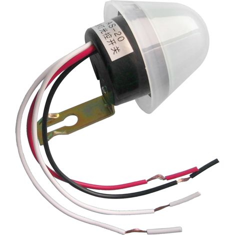 AS 20 10A Bewegungsmelder-Lichtschalter AC110 bis 220V Wasserdicht, empfindlich, für Treppen, Badezimmer, Keller (1/5)