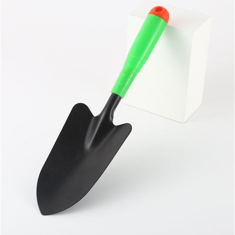 Manual garden planter - Mini garden spade 31 x 8.5 cm - Steel planter with plastic handle - Garden spade (1/2)