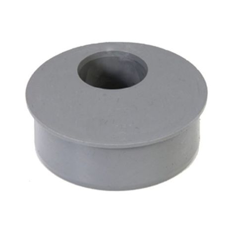 Girpi - Tampon de réduction simple mâle femelle PVC gris Ø80/63mm - XTR80/63