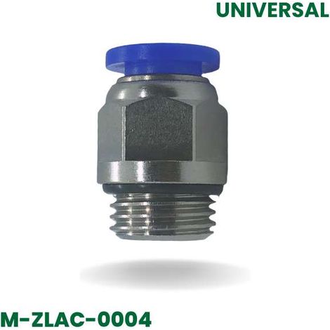 Connecteur pneumatique enfichable de 8 mm, filetage de 12,7 mm (1/5)