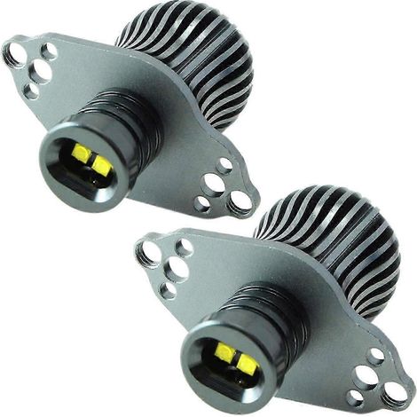 2 ampoules LED Angel Eye compatibles avec les douilles E90 série 3, 20 W, lumière LED blanche haute puissance (1/5)